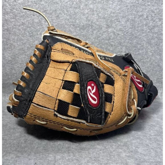 Rawlings 11 Inch PP11TB Leather Youth Baseball Glove Right Hand Throw RHT - Picture 2 of 12